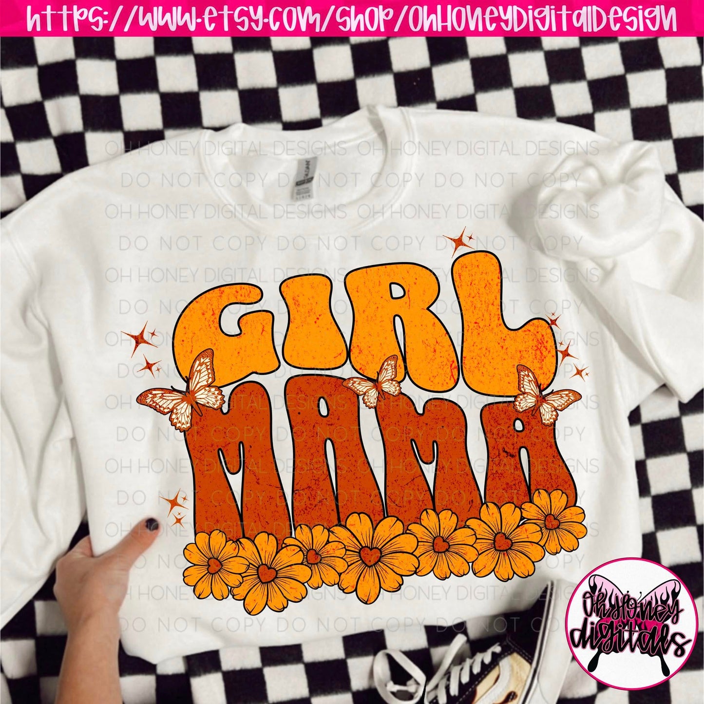 Girl Mama PNG JANUARY 2025