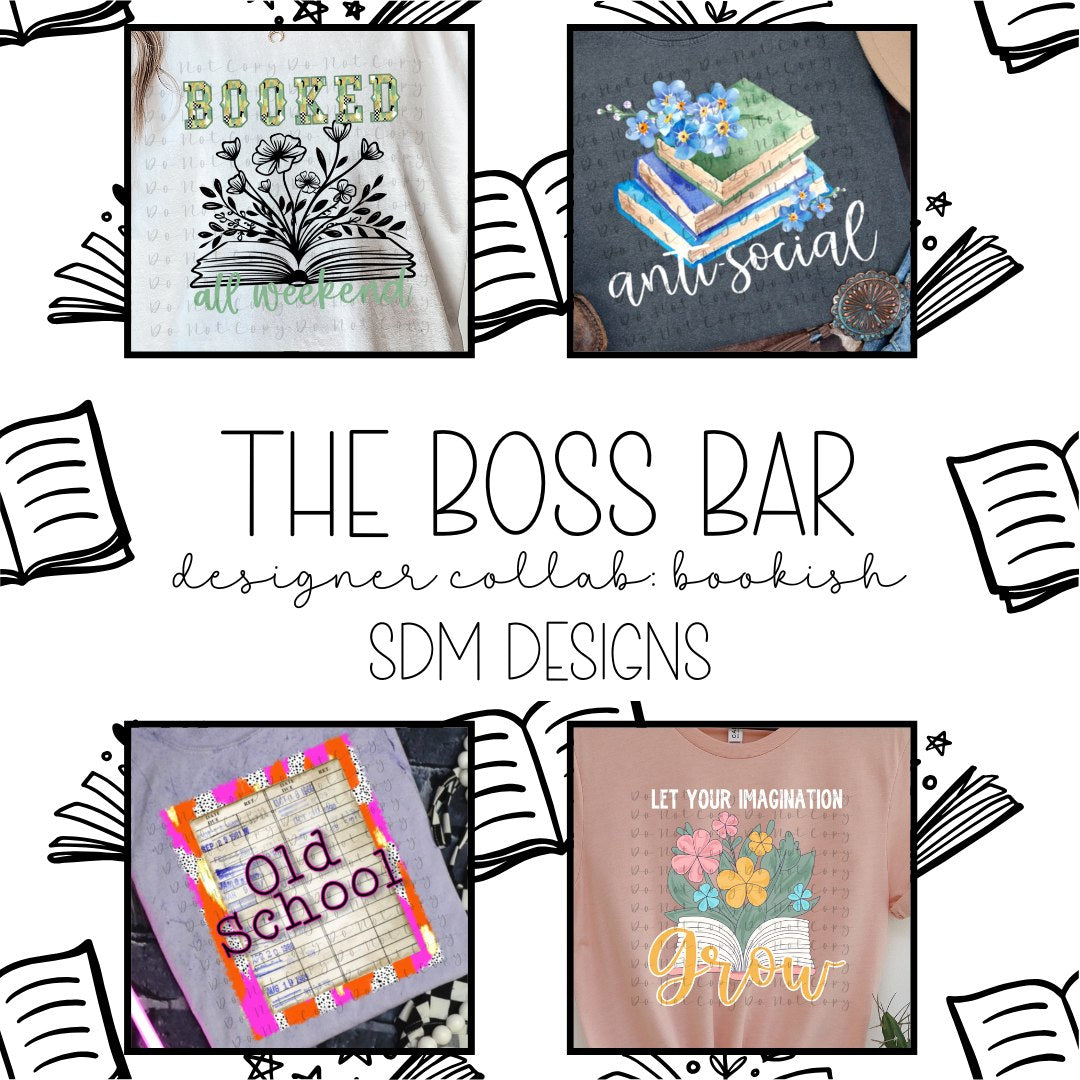 The Boss Bar Bookish Collab February