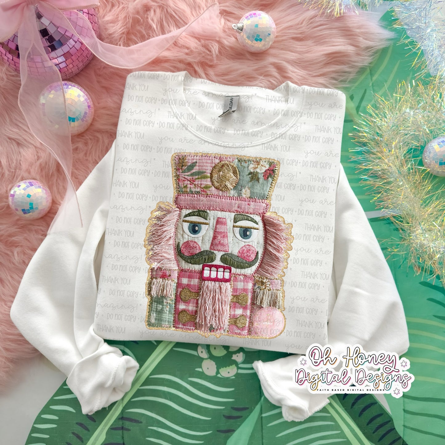 Patchwork Nutcracker - PNG - NOVEMBER 2025