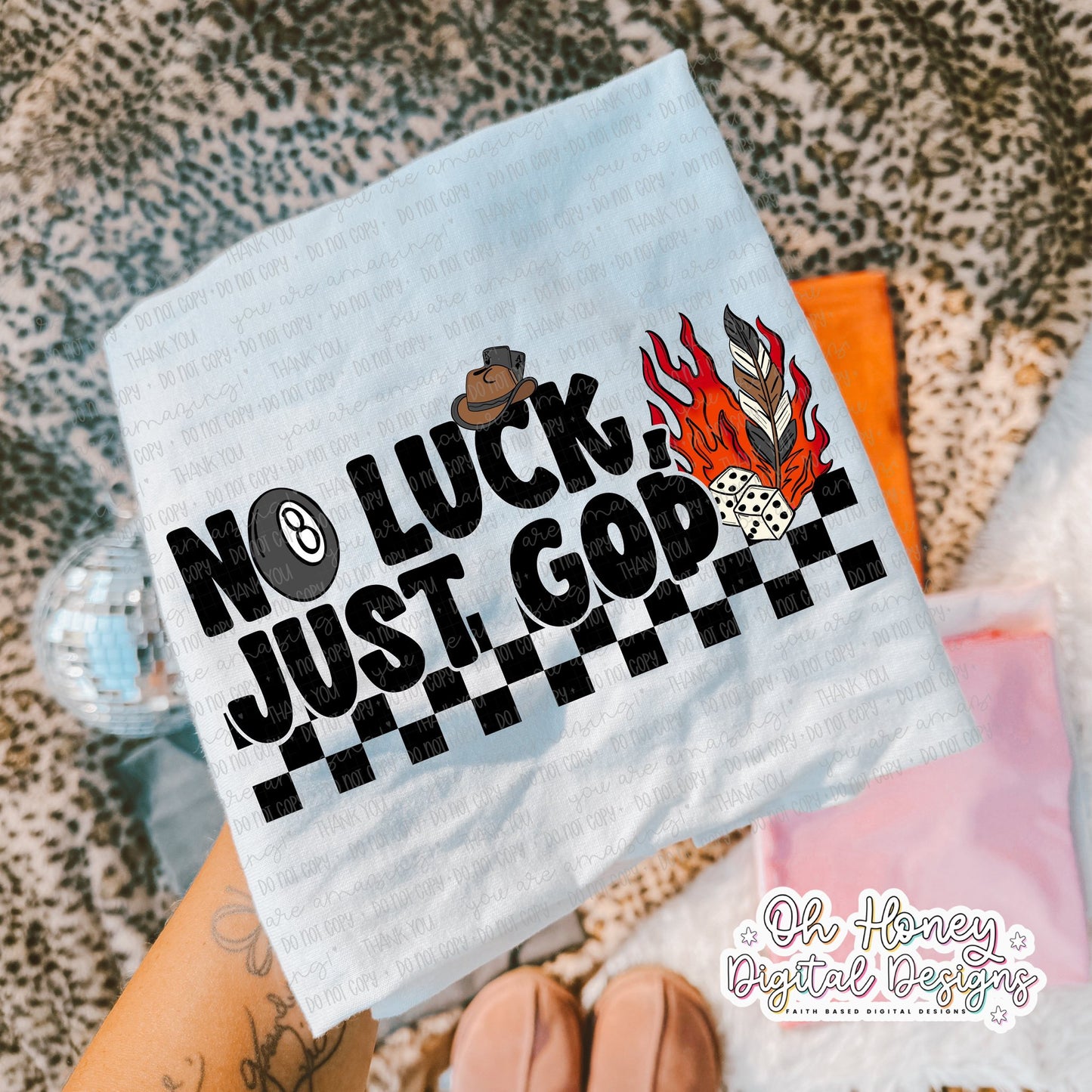 No Luck Just God - PNG - DECEMBER 2025