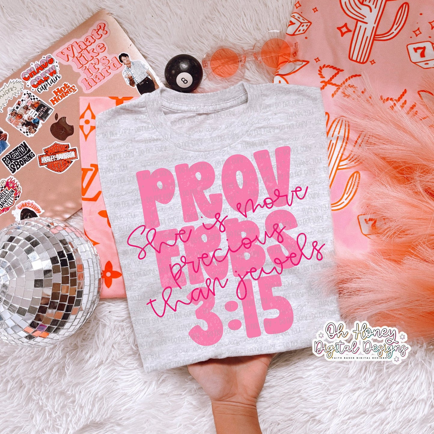 Proverbs 3:15 - More Precious Than Jewels - PNG - DECEMBER 2025