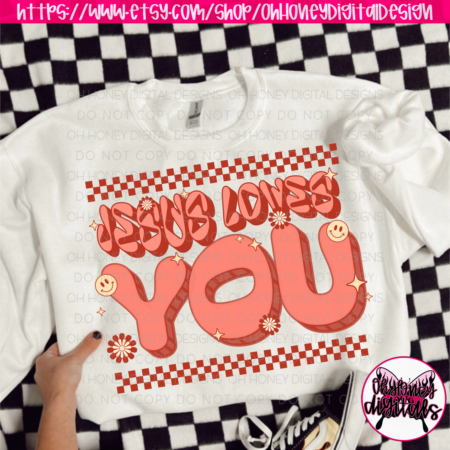 Jesus Loves You PNG JANUARY 2025