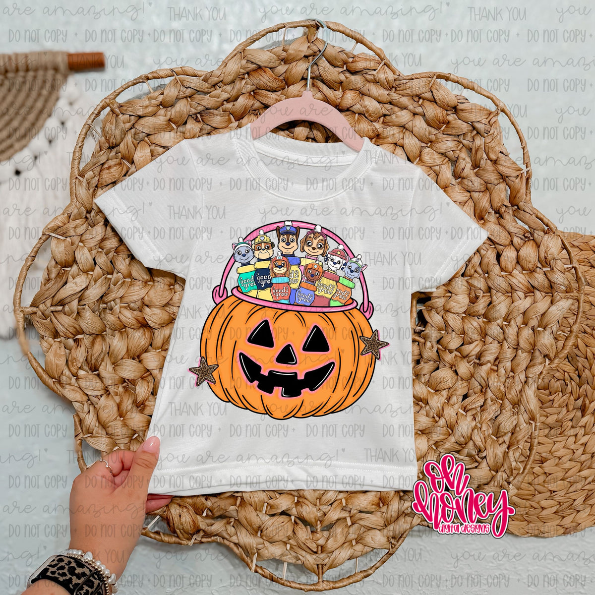 PP Crew Pink Pumpkin Bucket