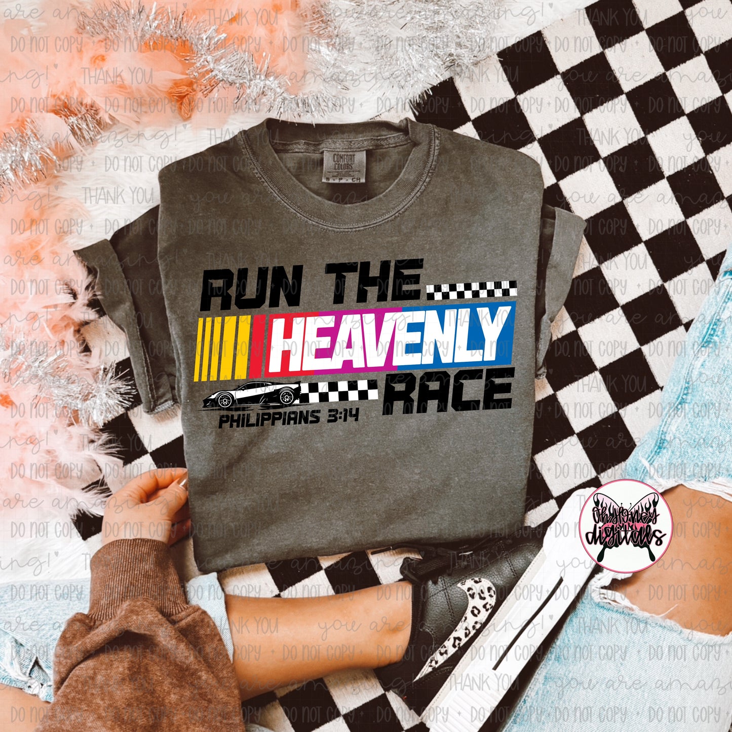Run The Heavenly Race - PNG - APRIL 2025
