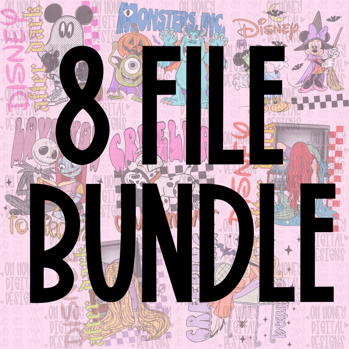 Halloween Bundle - 8 files