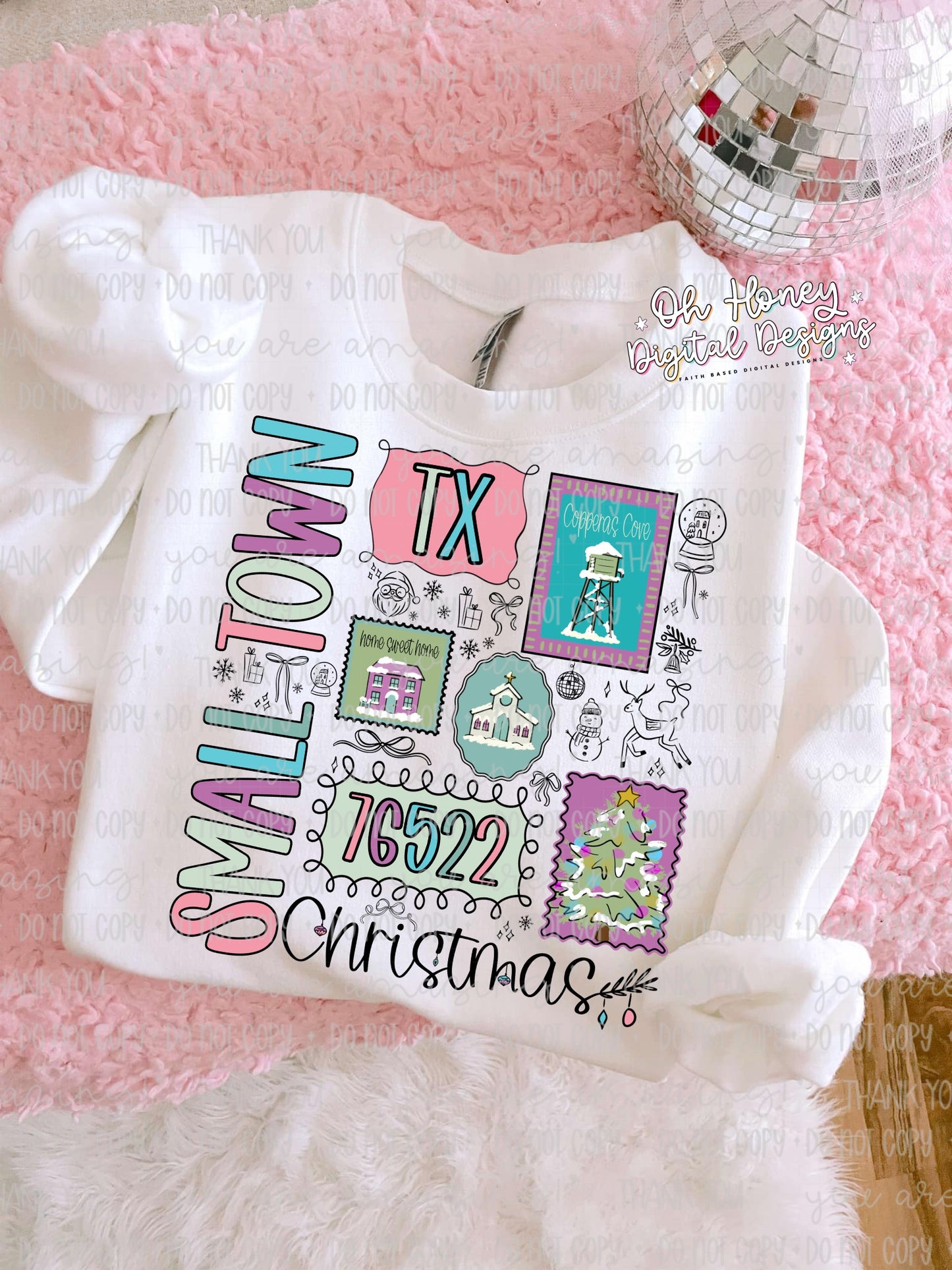 Small Town Christmas - Copperas Cove TX - PNG