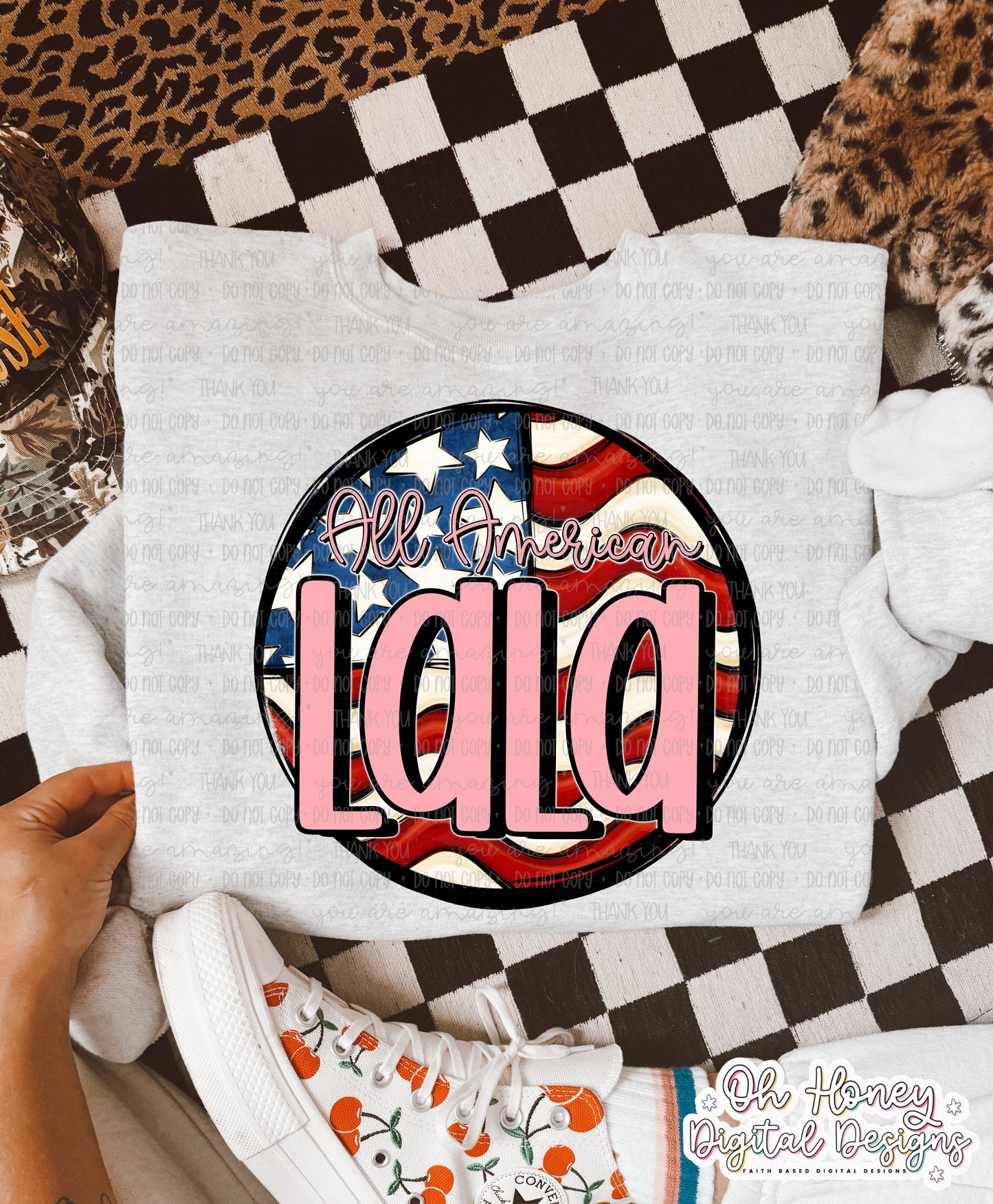 All American Lala - Flag