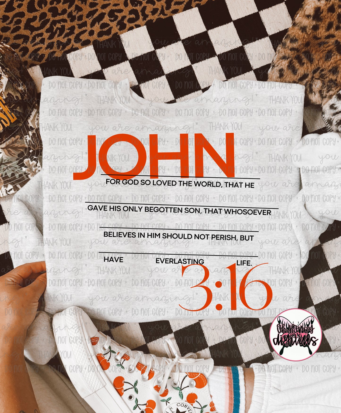 John 3:16 - PNG April 2025