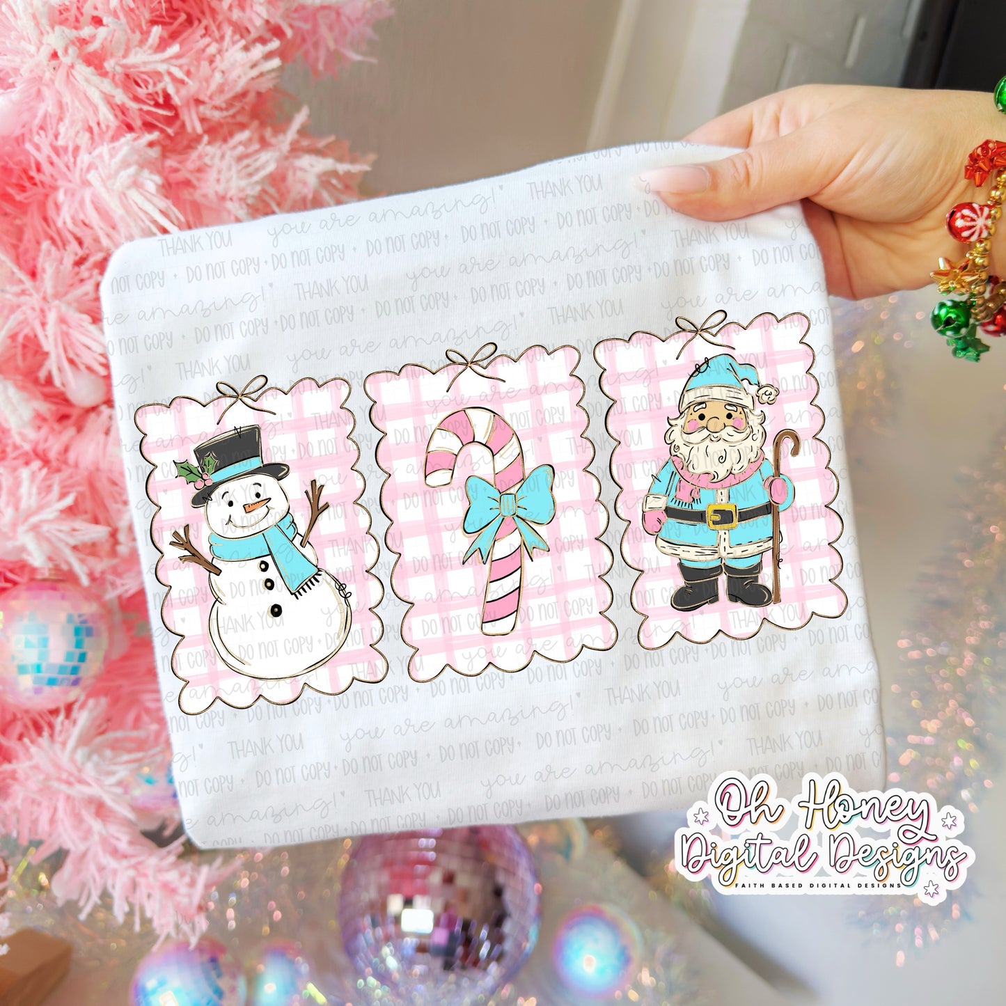 Cutesy Christmas - Pink - PNG - NOVEMBER 2025