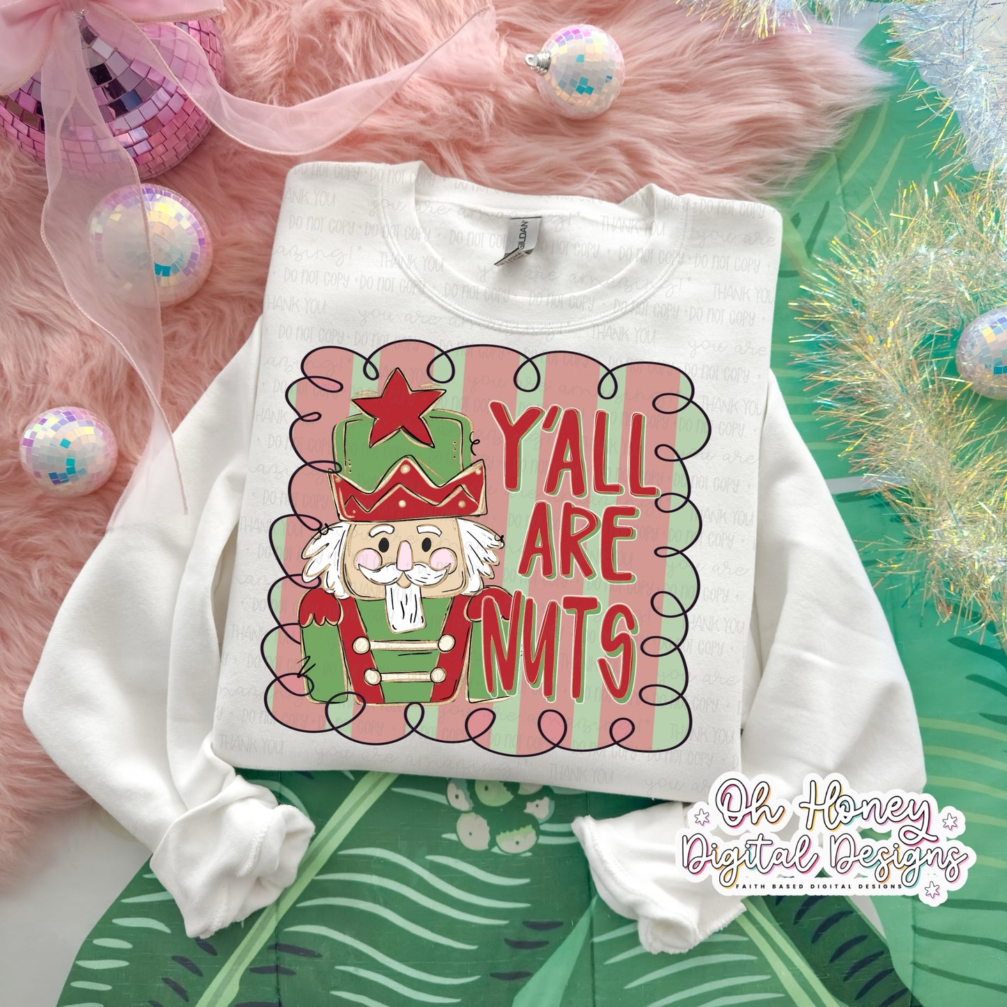 Y'all Are Nuts - Red - PNG - NOVEMBER 2025