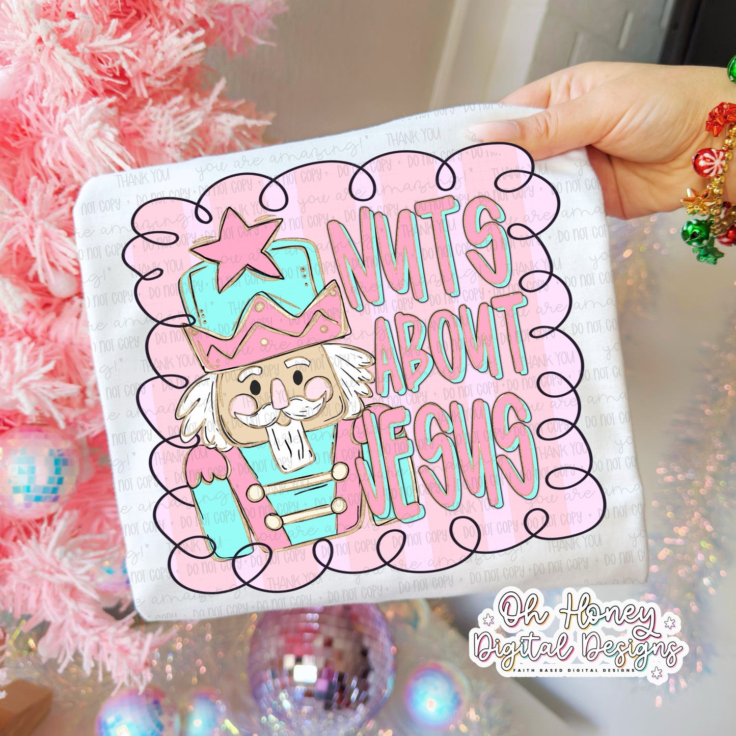 Nuts About Jesus - Pink - PNG - NOVEMBER 2025