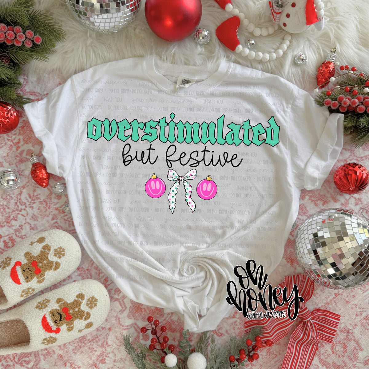 Overstimulated but Festive