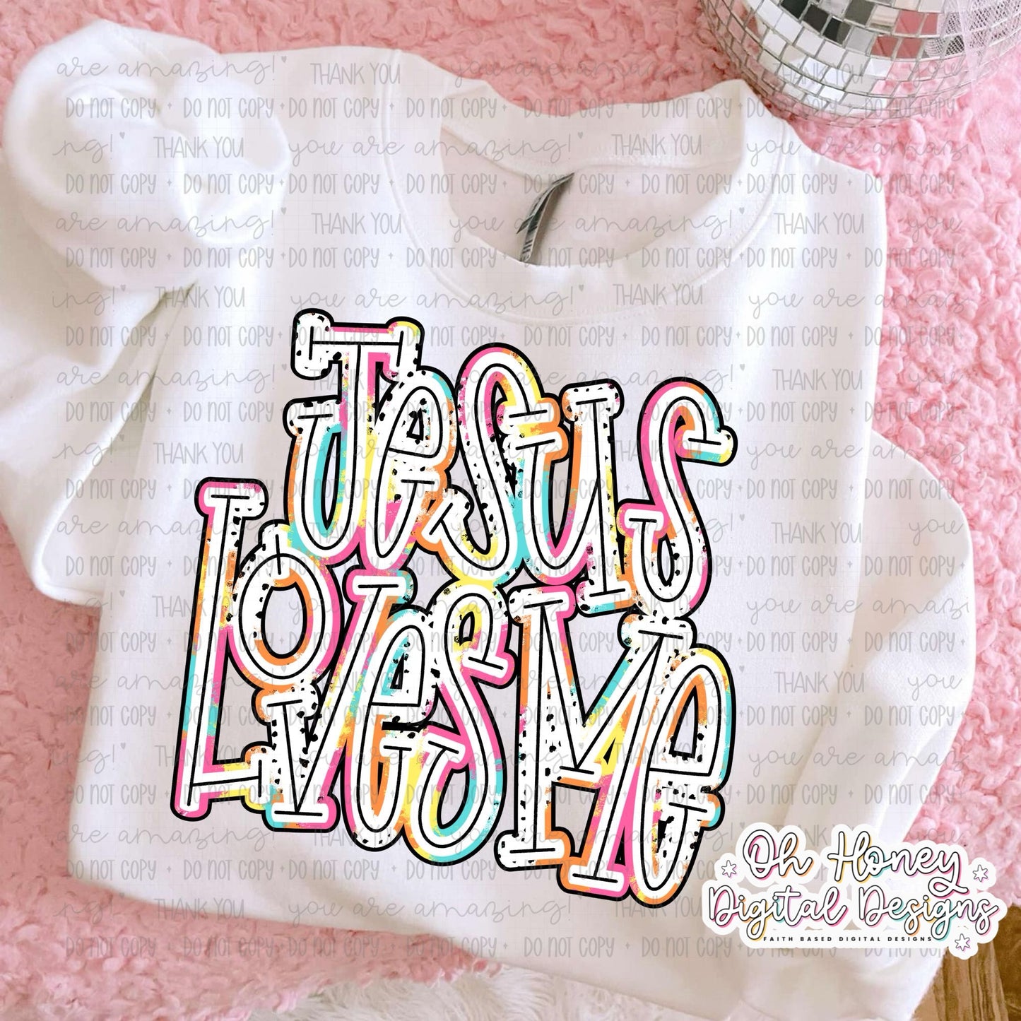 Jesus Loves Me - PNG - JULY 2025