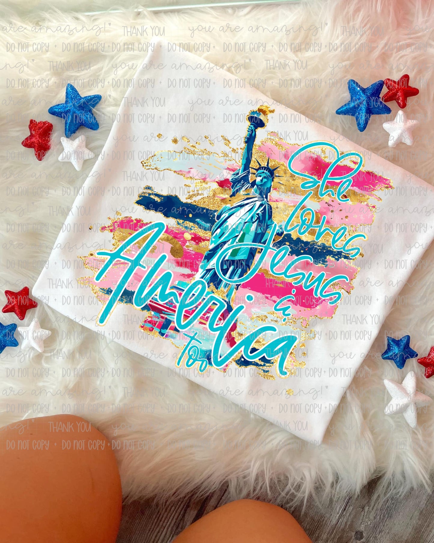 She Loves Jesus & America Too - PNG - MAY 2025