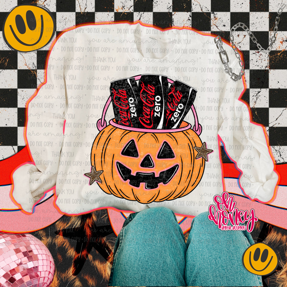 Cola Zero Pumpkin Bucket