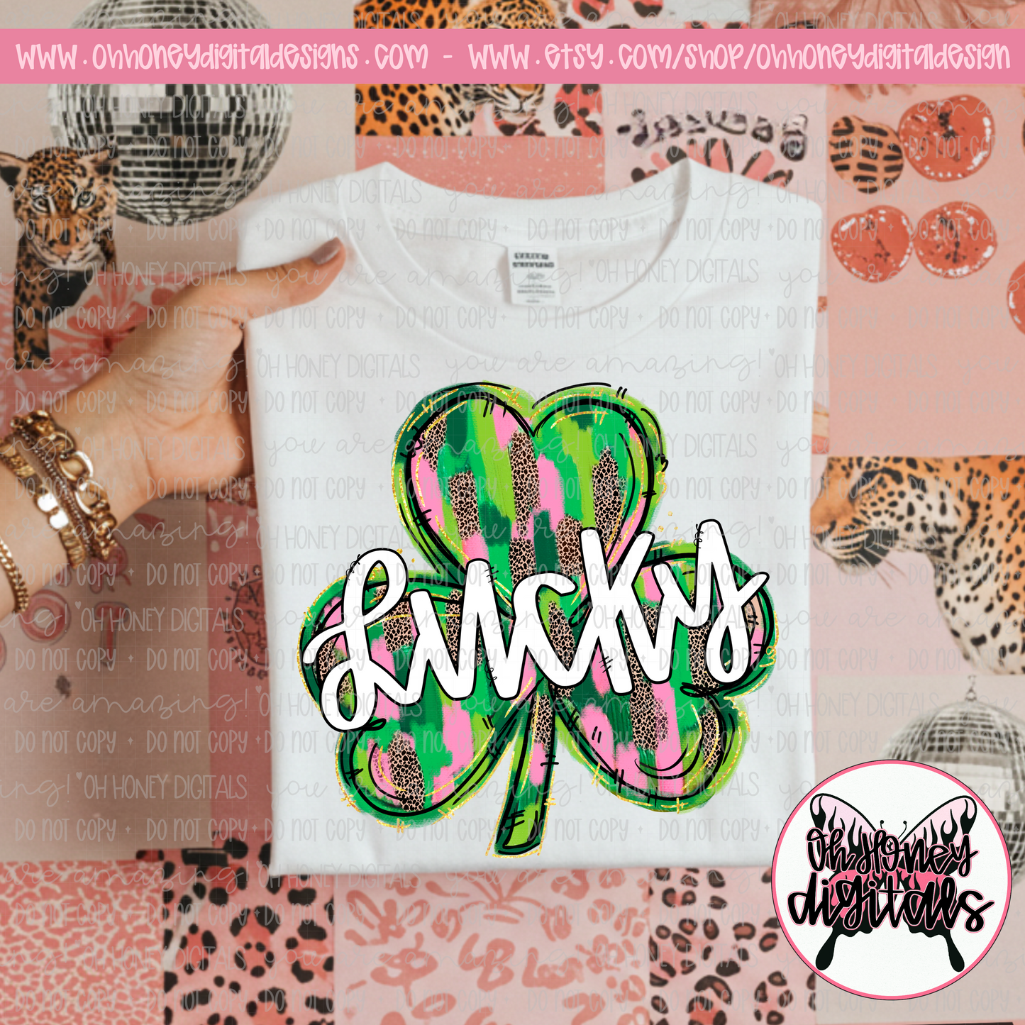 Lucky Shamrock - PNG FEBRUARY 2025