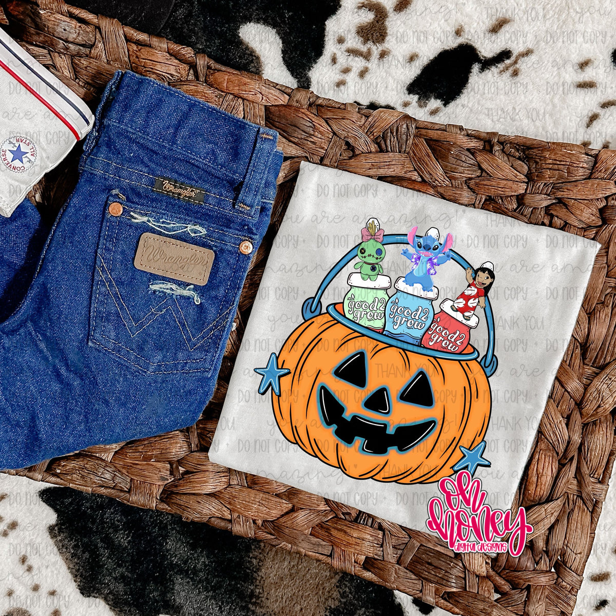 L&S Blue Pumpkin Bucket