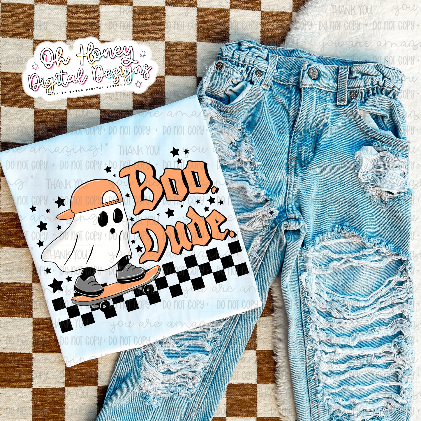 Boo Dude - PNG - JULY 2025