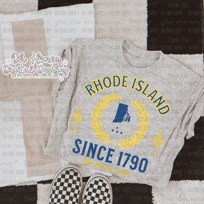 Rhode Island - Varsity - PNG MAY 2025