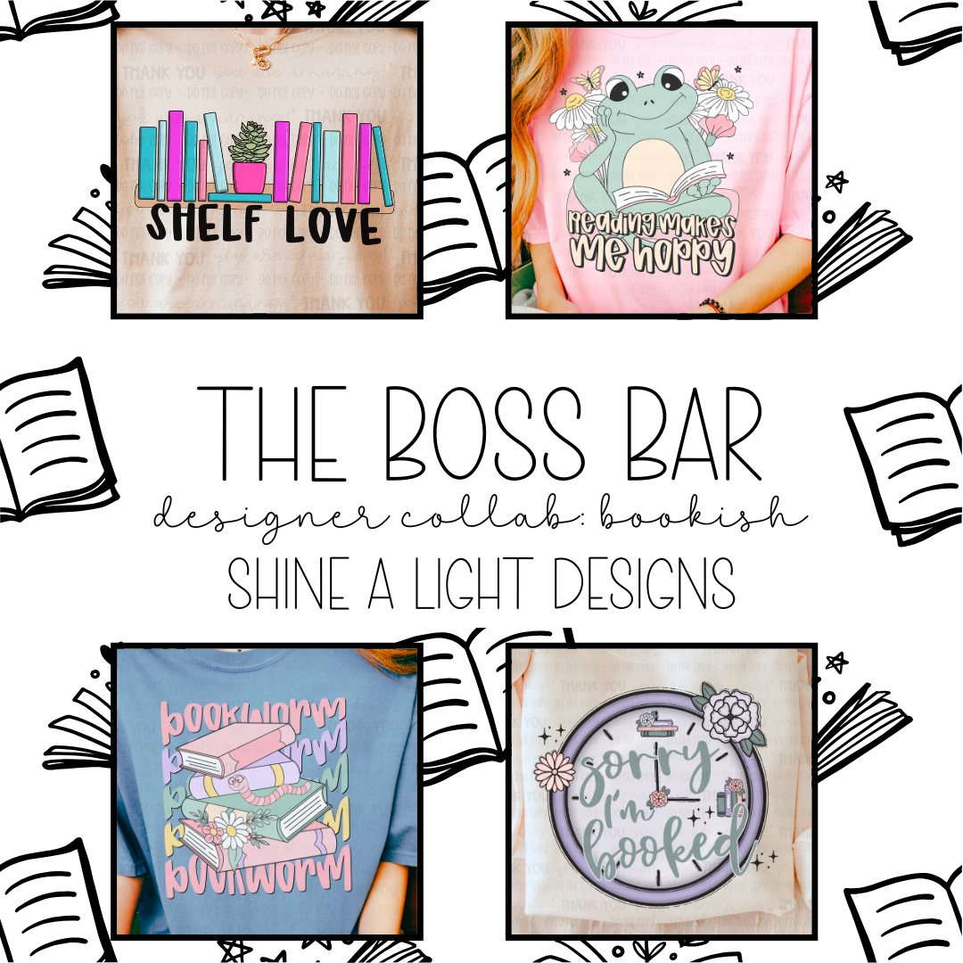The Boss Bar Bookish Collab February
