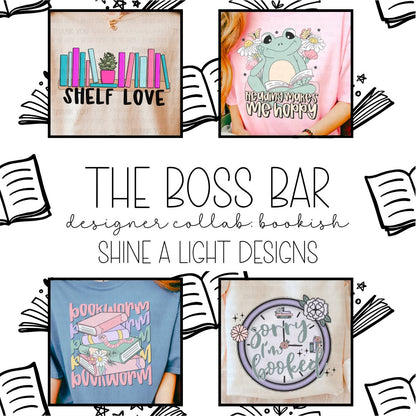 The Boss Bar Bookish Collab February