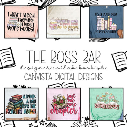 The Boss Bar Bookish Collab February