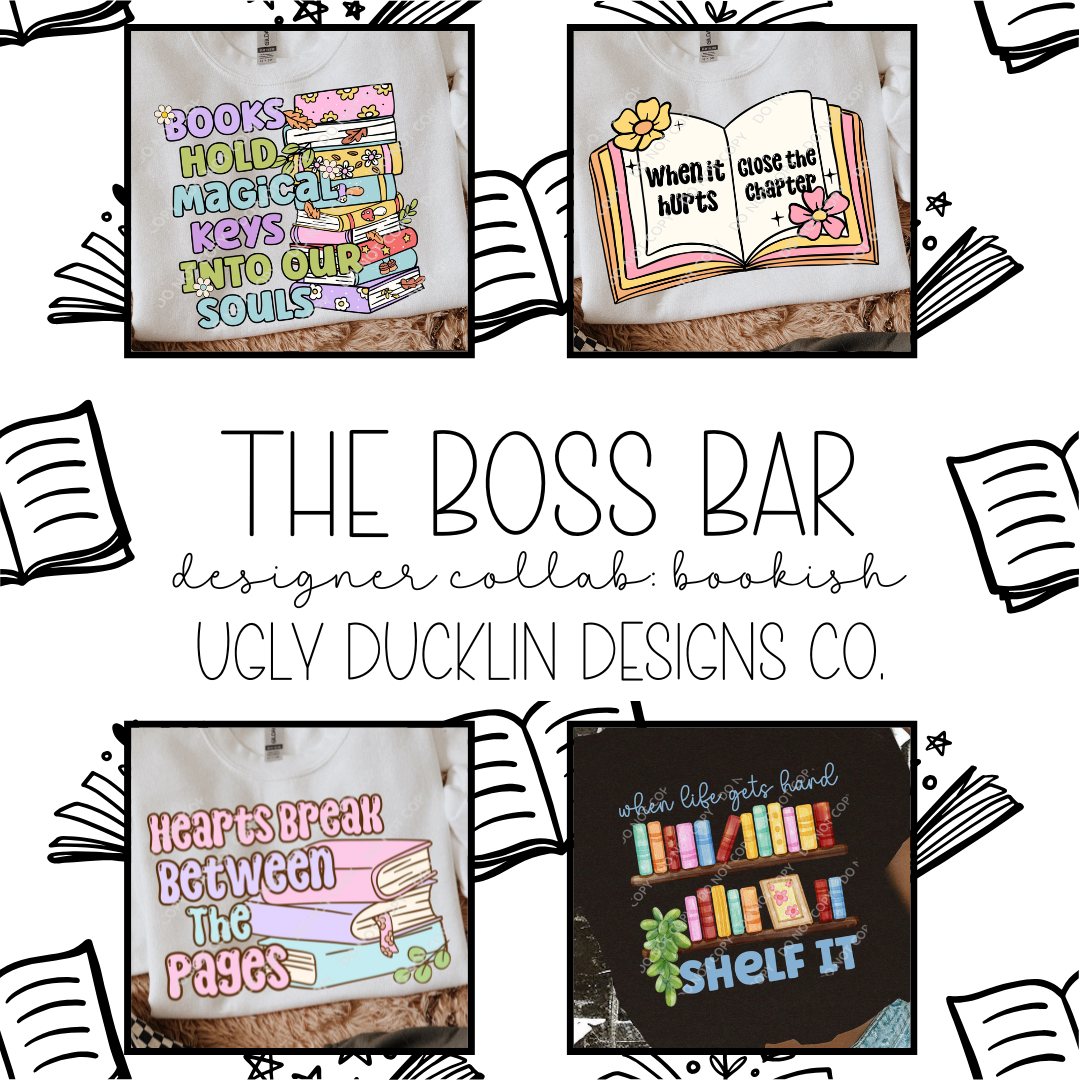 The Boss Bar Bookish Collab February