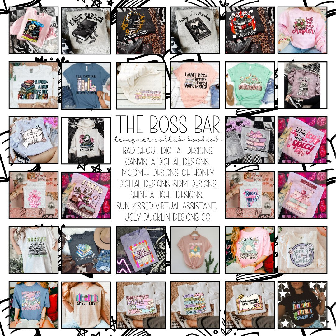 The Boss Bar Bookish Collab February