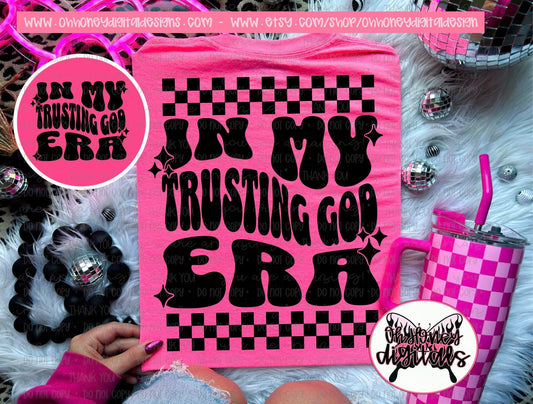 In My Trusting God Era - Design + Pocket - PNG March 2025