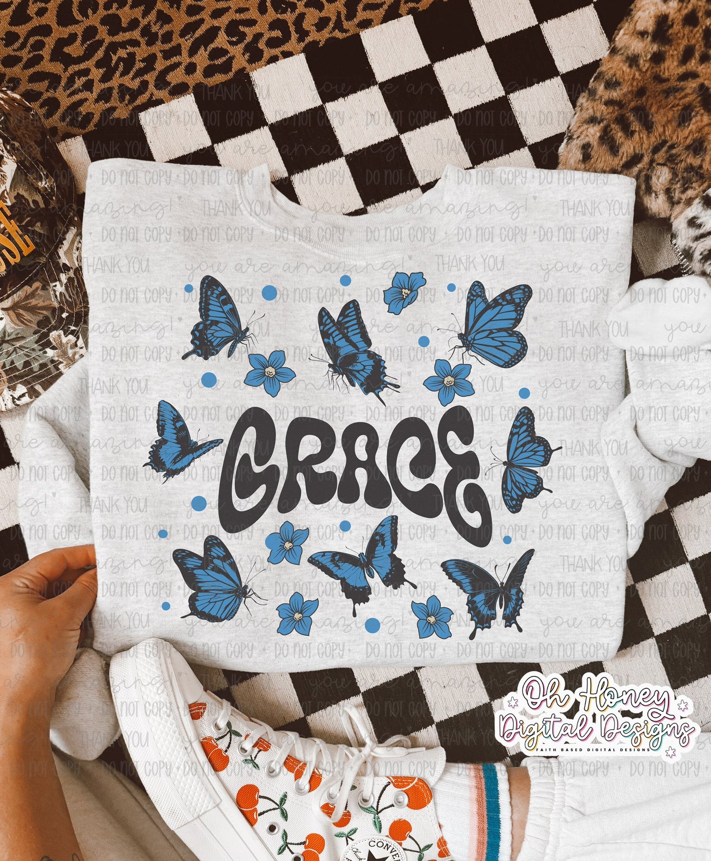 Grace - Butterflies - PNG - JUNE 2025