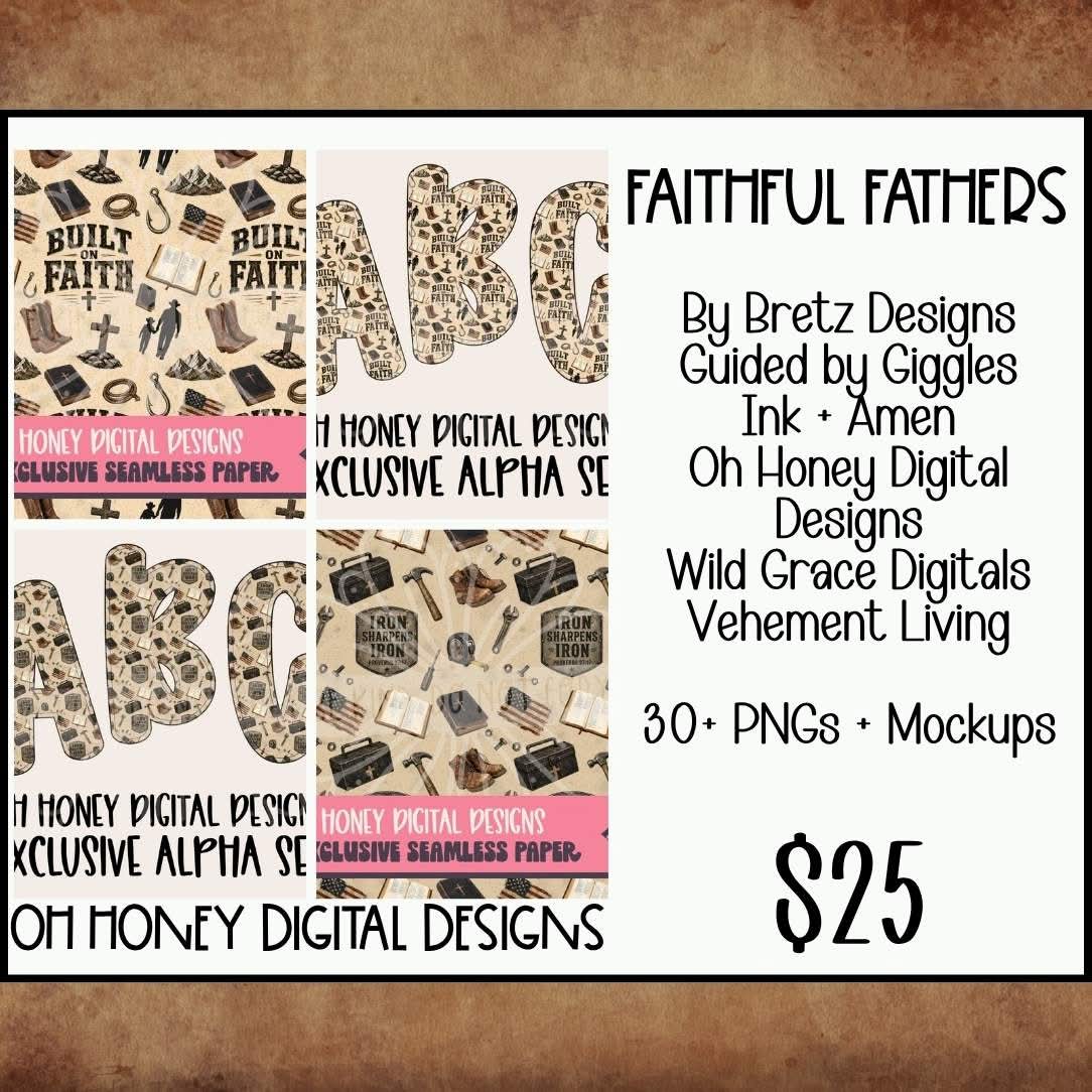 Faithful Fathers Collab - 30+ PNGs