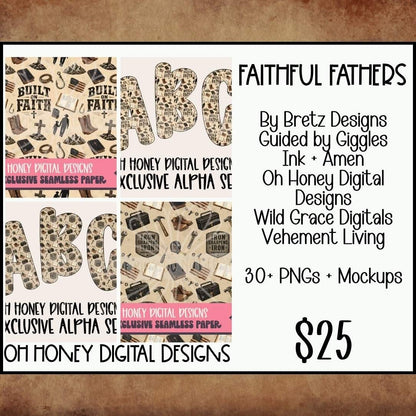 Faithful Fathers Collab - 30+ PNGs
