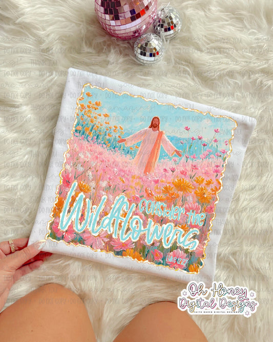 Consider the Wildflowers Blue - PNG - SEPTEMBER 2025