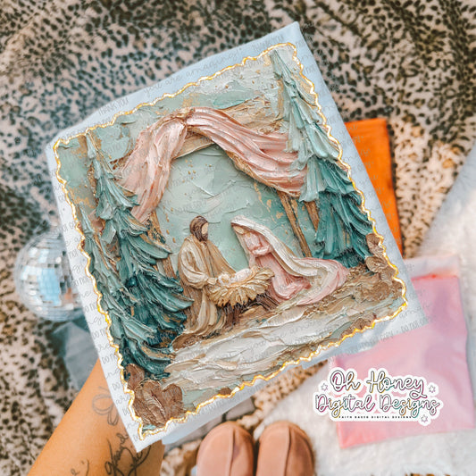 Pink & Painted Nativity - PNG - NOVEMBER 2025