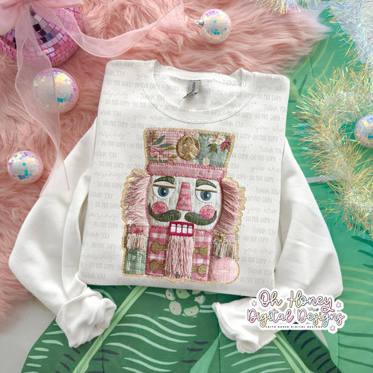 Patchwork Nutcracker - PNG - NOVEMBER 2025