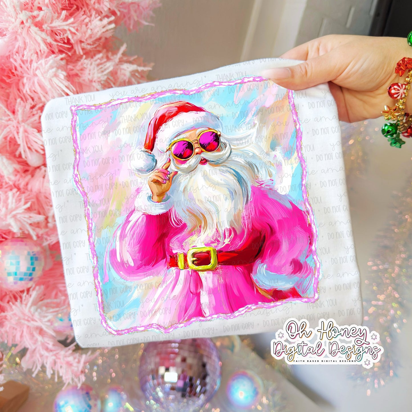 Pink Santa - PNG - NOVEMBER 2025