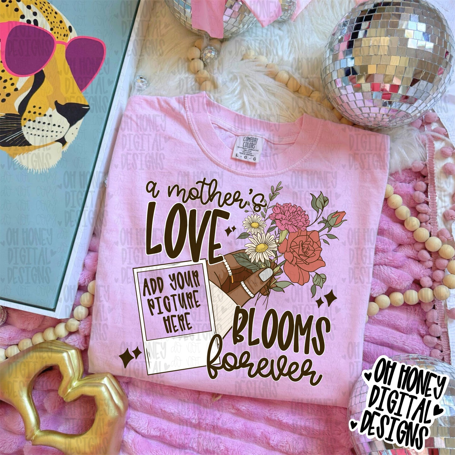 DIY - A Mother’s Love Blooms Forever 3 - Add Your Own Picture