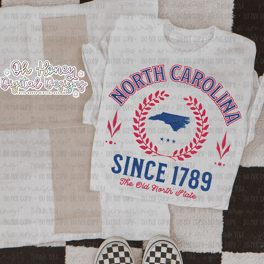 North Carolina - Varsity - PNG MAY 2025