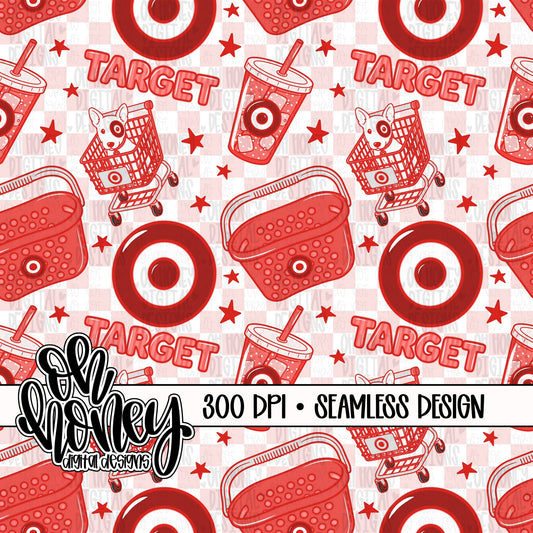 Red Circle - SEAMLESS