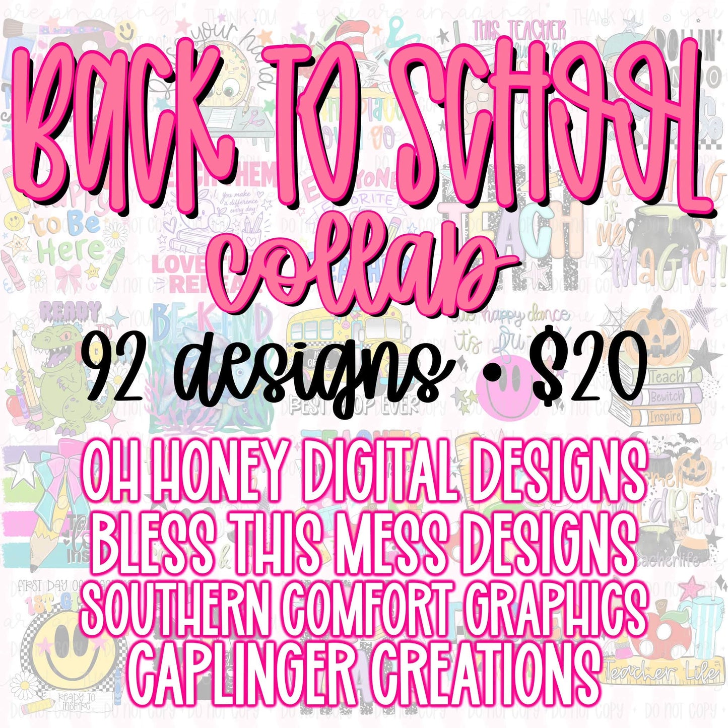 Back to School • Collab • OHDD x BTMDD x CC x SCD