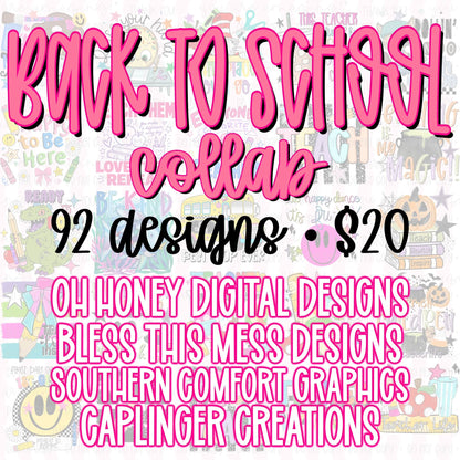 Back to School • Collab • OHDD x BTMDD x CC x SCD