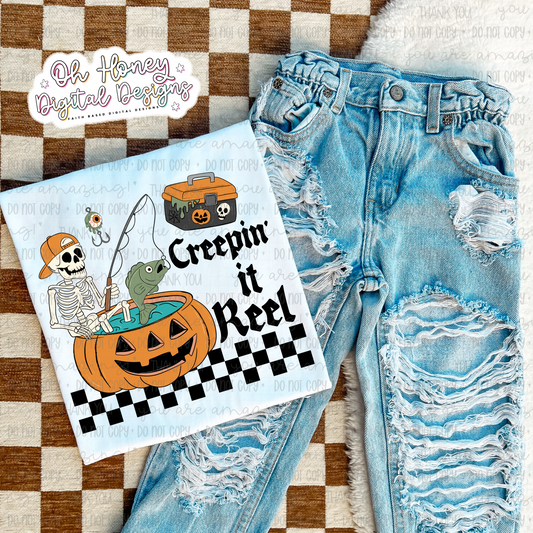 Creepin' It Reel  - PNG - JULY 2025