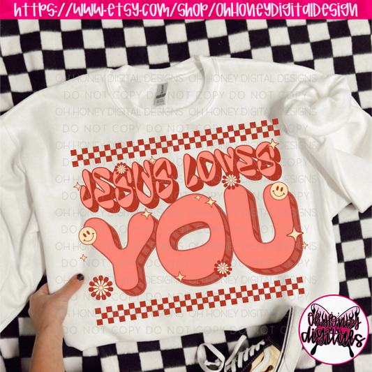 Jesus Loves You PNG JANUARY 2025