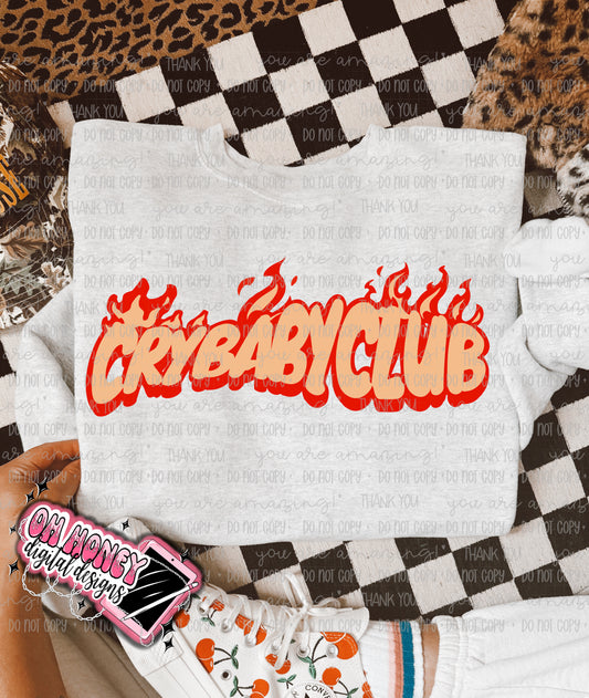 Cry Baby Club - Red - PNG - APRIL 2025