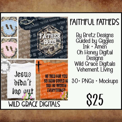 Faithful Fathers Collab - 30+ PNGs