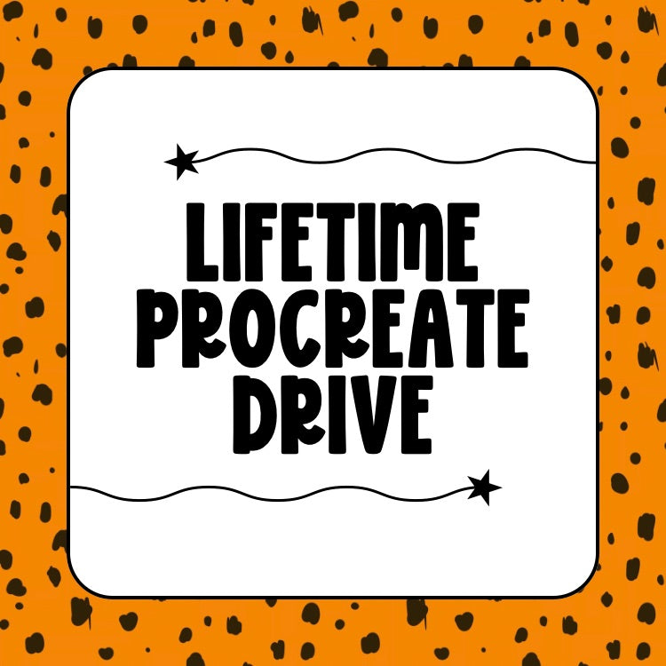 Lifetime Procreate Drive