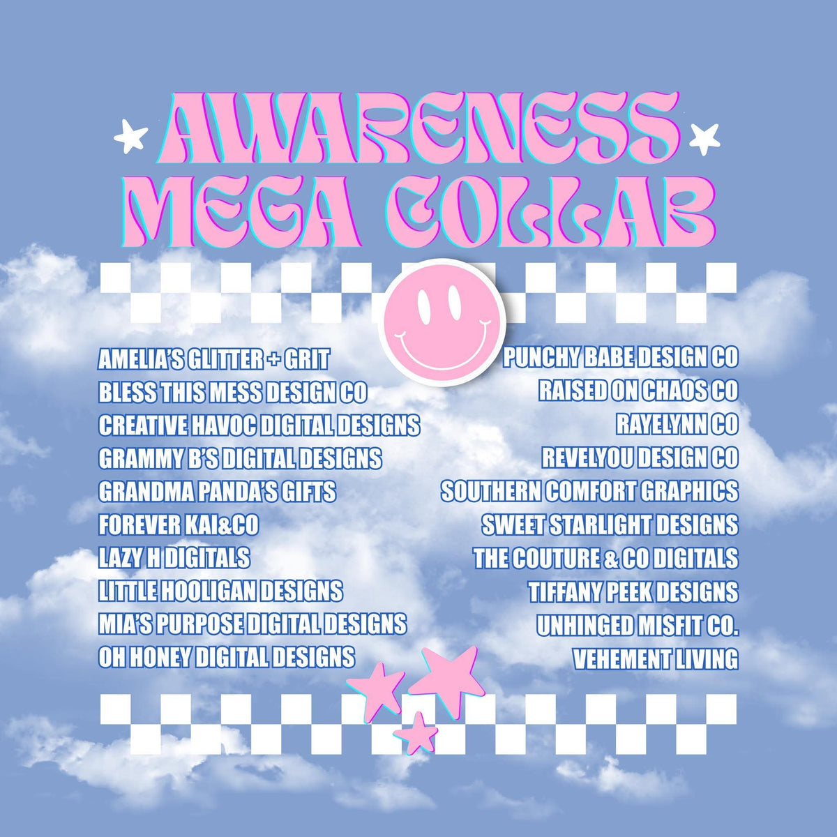 Awareness Mega Collab • 19 designers