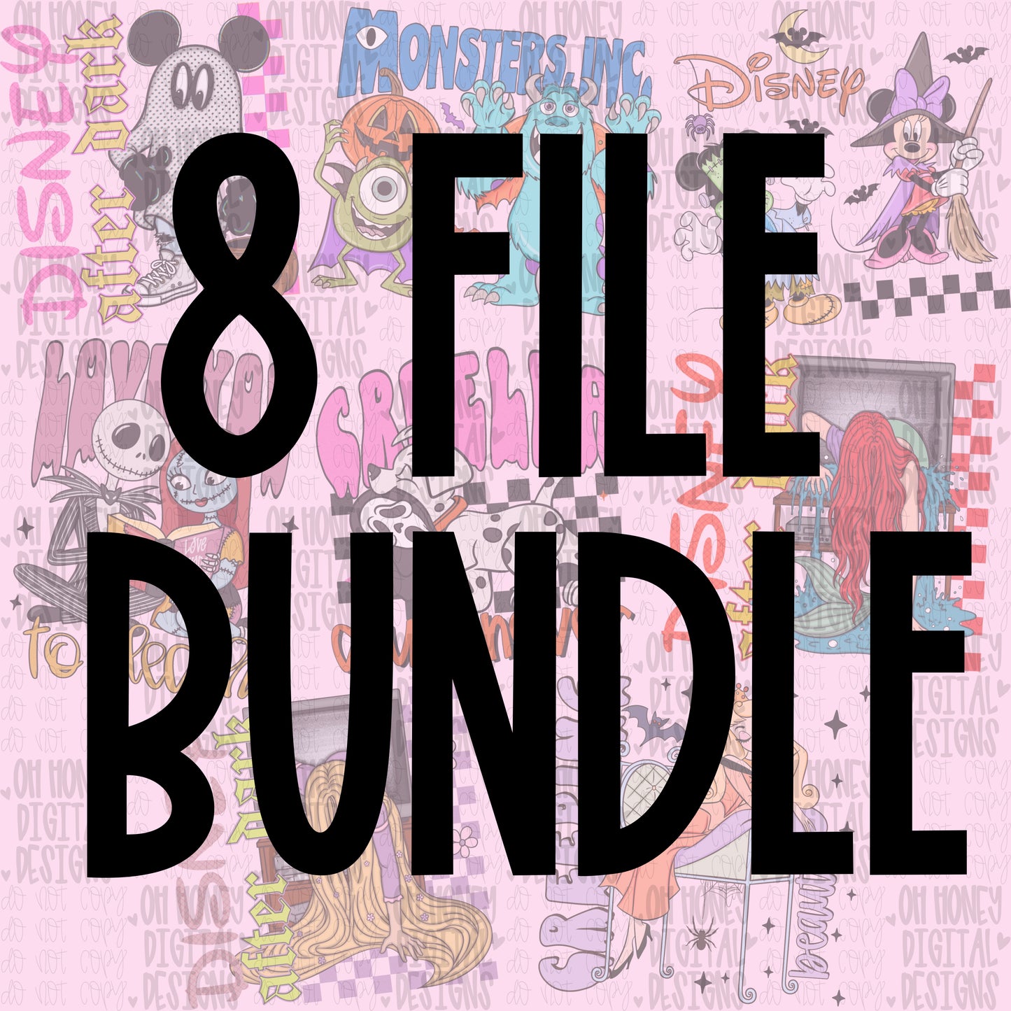 Halloween Bundle - 8 files