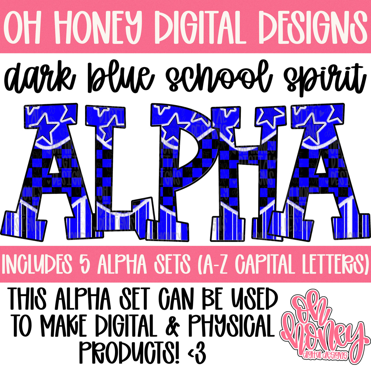 Purple School Spirit Alpha