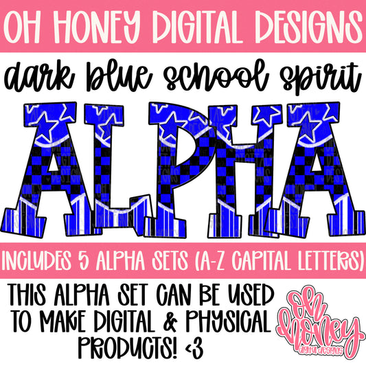 Purple School Spirit Alpha